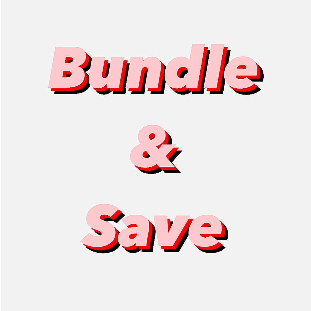 Bundle 2 or more items and get a special offer!